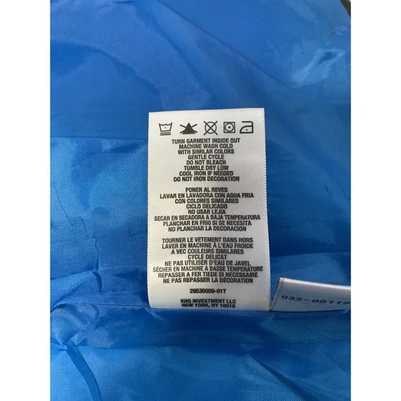 COOGI Puffer Vest Women's M 8-10 Sleeveless With Pockets Multicolor Retro Y2K - Picture 8 of 9